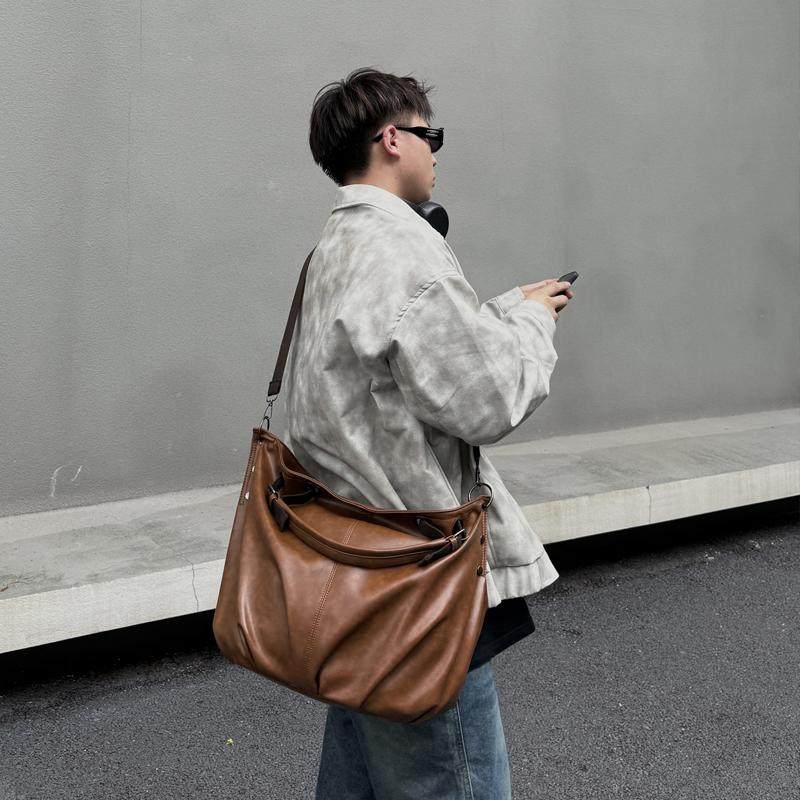 YUEN时髦小众复古手提单肩包大容量斜挎托特休闲男女手提ins挎包,箱包皮具/热销女包/男包,男士包袋,淘宝优惠券,粉丝福利购,淘宝优惠卷