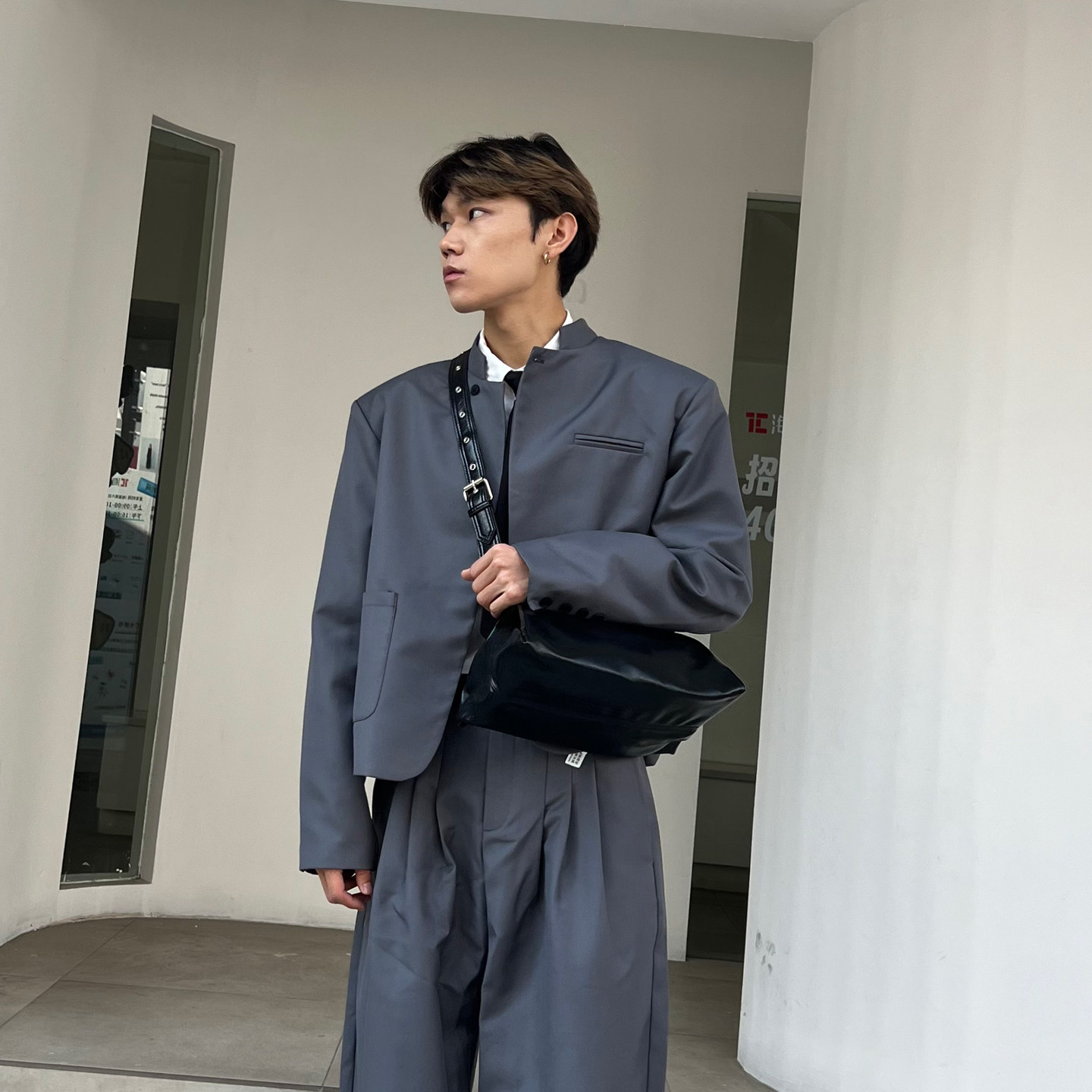 YUEN高级感暗黑系原宿复古大容量单肩包枕头包宽肩带斜挎包男女生,箱包皮具/热销女包/男包,男士包袋,淘宝优惠券,粉丝福利购,淘宝优惠卷