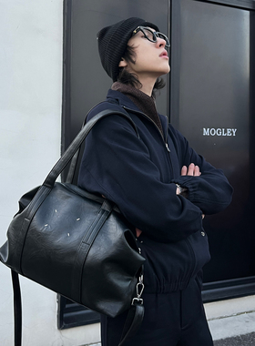 YUEN暗黑系腋下hobo手提ins复古单肩斜挎男女托特包日系街头潮牌