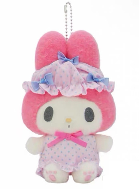 国内现货日本三丽鸥美乐蒂小羊睡衣毛呢毛绒挂件娃娃nakajima