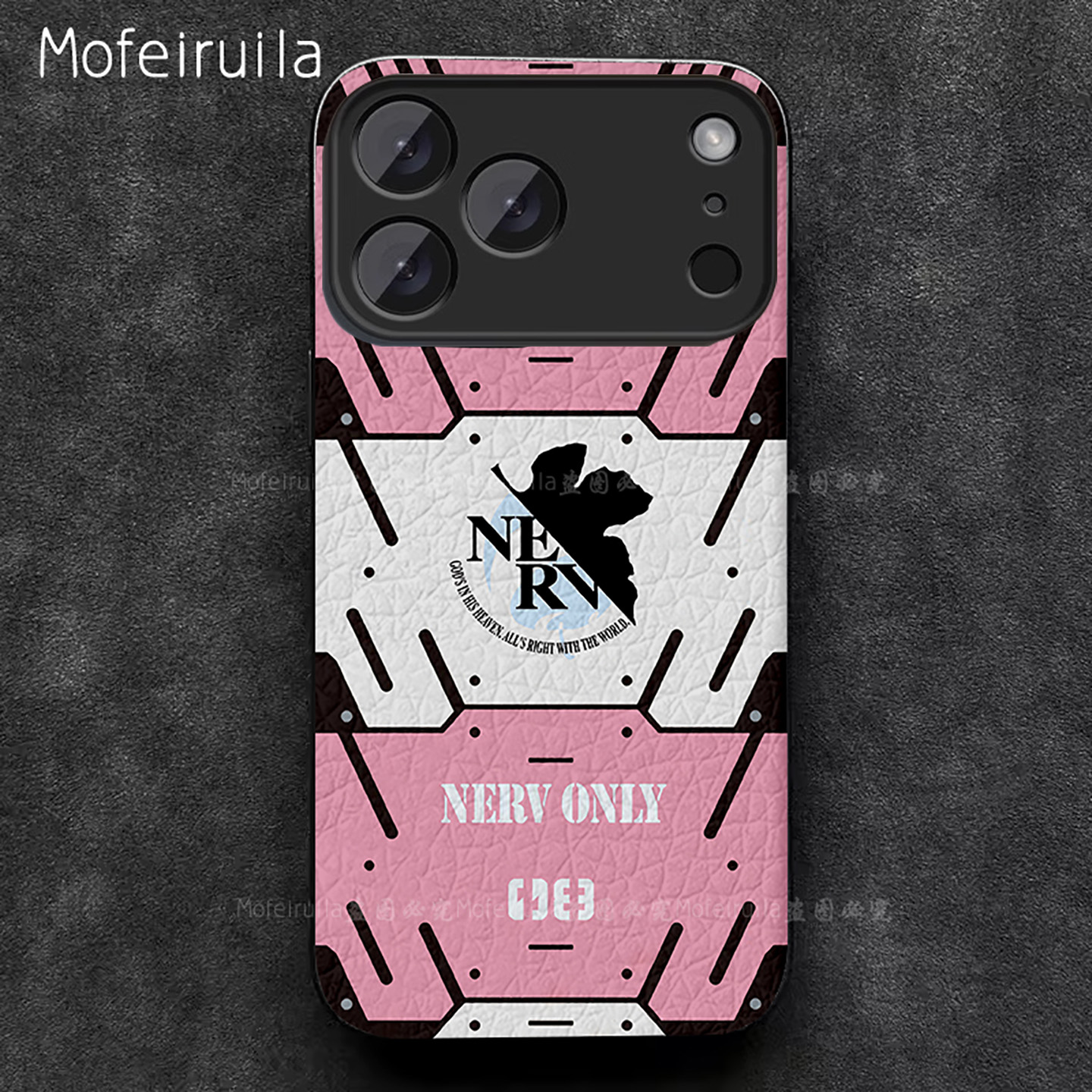 EVA8号机真希波明日香 苹果17 iPhone17promax 17pro air 16 15 14 13手机壳华为pura80适用皮革高级保护套