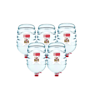 成都配送 水 5桶一次性桶装 峨眉钰泉矿泉水15.2L