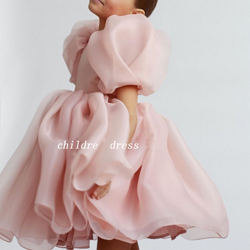 女童蓬蓬裙高端儿童露背幼儿园