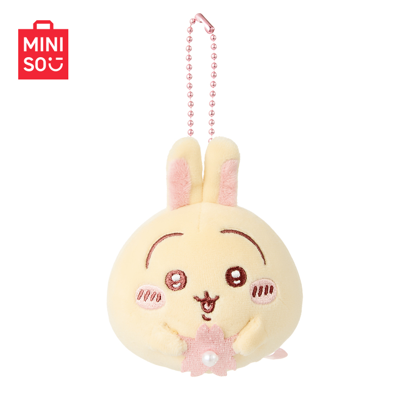 MINISO名创优品Chiikawa系列樱花季大福挂件可爱公仔玩偶包包挂饰