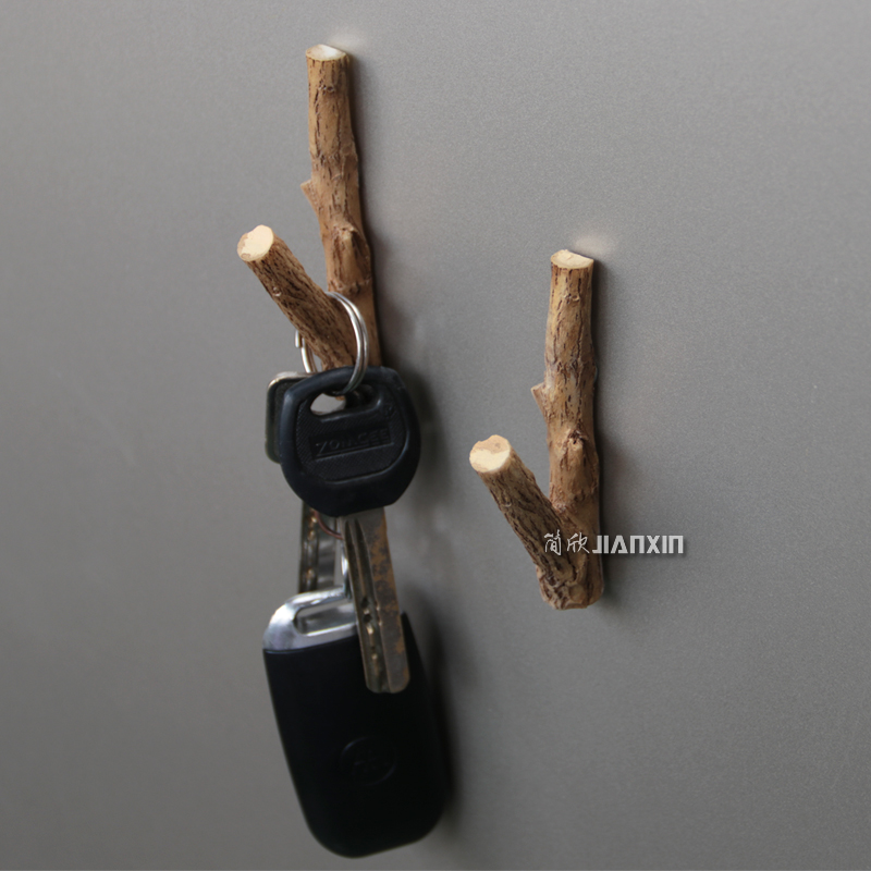 欧式简约树枝挂钩创意创意个性