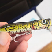 4克7克10克大嘴波爬路亚饵高档三本钩