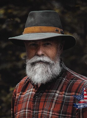 限时特价美国名牌OUTBACK防水油蜡布男女牛仔帽露营渔夫钓鱼帽