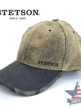 限时特价美国STETSON斯泰森棒球帽 西部牛仔复古棒球帽西部牛仔帽