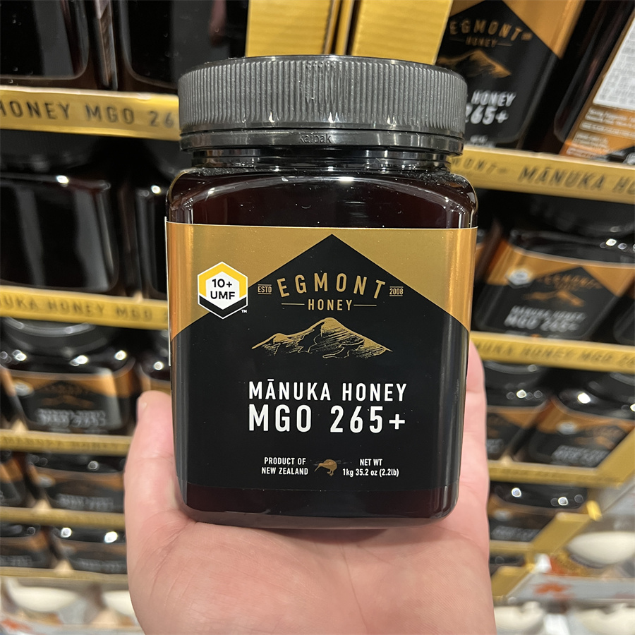 [Costco]新西兰EGMONT/澳大利亚进口麦卢卡蜂蜜1KG 实惠装 UMF10+