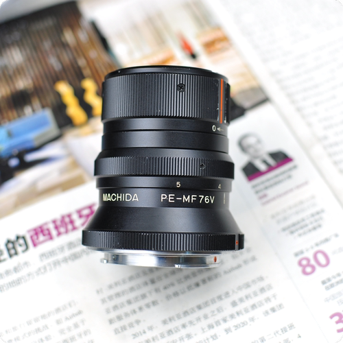 宾得 PK口 MACHIDA PE-MF76V 工业 医疗设备专用镜头