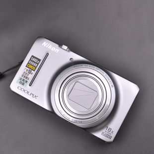 原装正品 98新 尼康S9200 数码卡片相机 超复古 18倍光变 可摄月