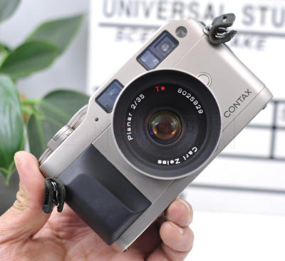 钛合金版库存98新康泰时G1 CONTAX G1旁轴Carl Zeiss Planar 2/35