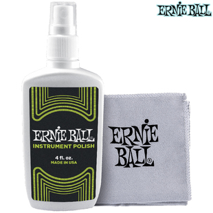 美国ERNIE BALL电吉他贝司民谣木吉他4220清洁护理液抛光剂擦琴布