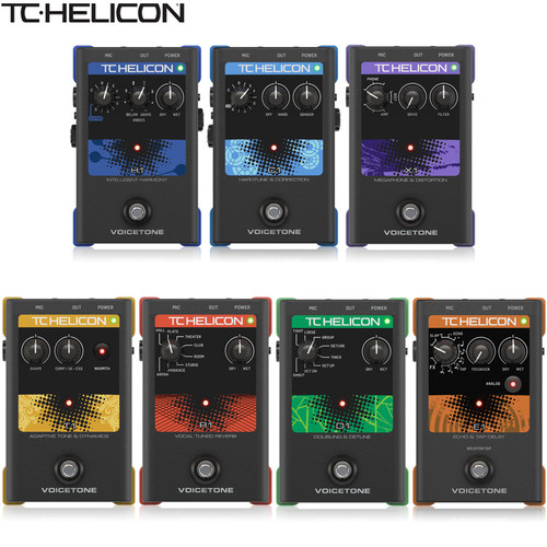 TC-HeliconC1电音H1人声效果器