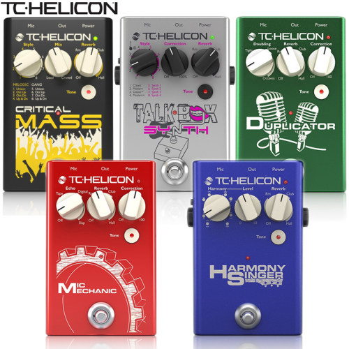 TC-Helicon Harmony Singer 2 MIC mechanic 2人声和声混响效果器