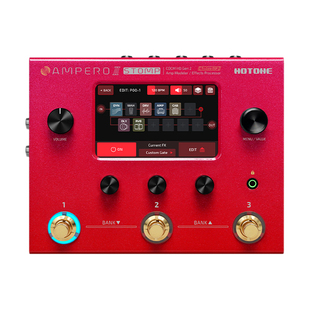 Hotone幻音Ampero II Stomp mp100民谣木电吉他贝司One综合效果器