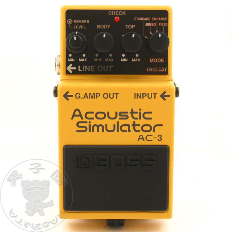 罗兰boss AC-3 AC3原声箱琴 民谣木吉他模拟单块效果器