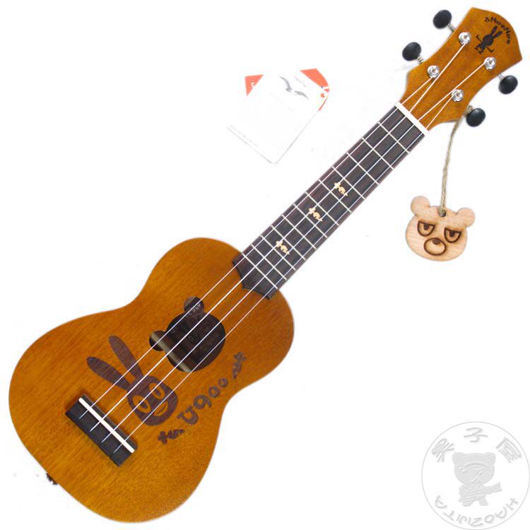 aNueNue彩虹人U900尤克里里ukulele兔野熊吉单板小吉他乌克丽丽