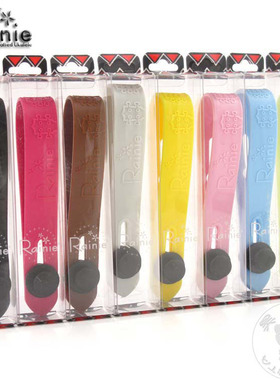 小雨rainie尤克里里ukulele乌克丽丽小提琴吉他彩色琴头挂带挂绳