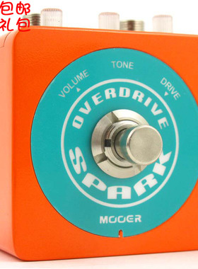 魔耳MOOER迷你SPARK Overdrive电吉他SOD1过载单块效果器