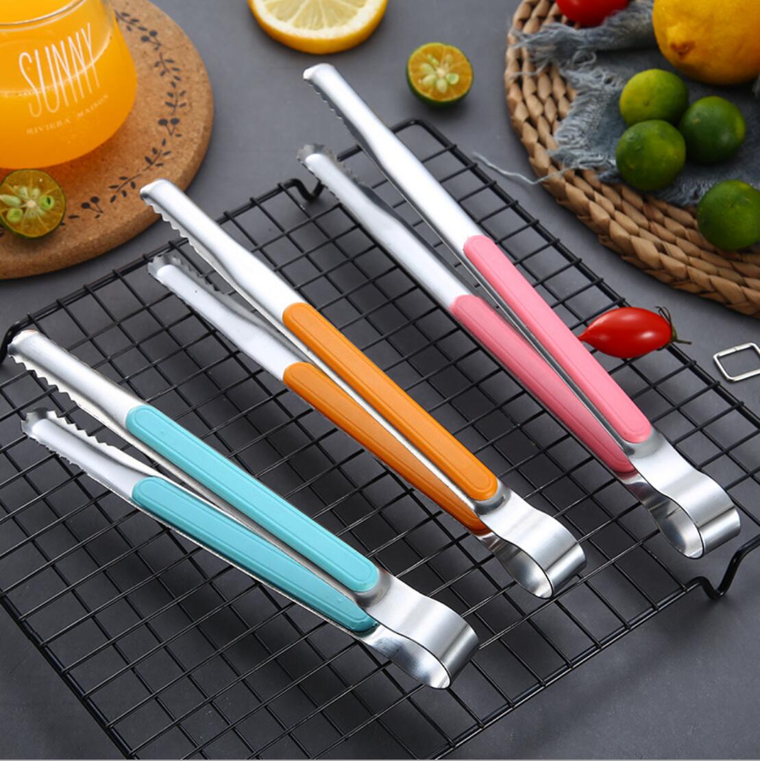 包邮食品防烫夹9寸12寸14寸烘焙面包夹烧烤牛扒西点厨房家用工具