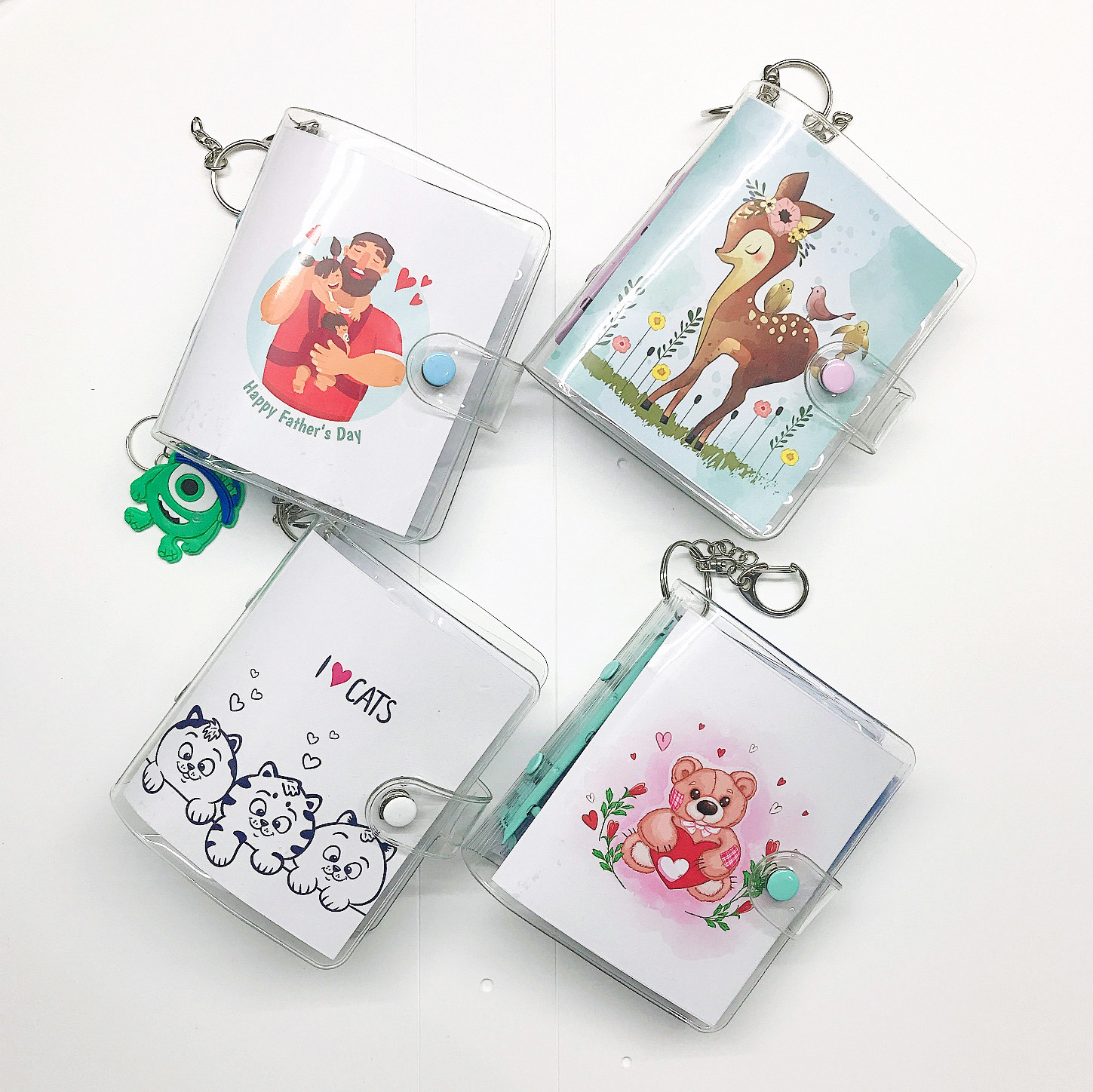 定制3寸活页追星女孩专辑小卡册