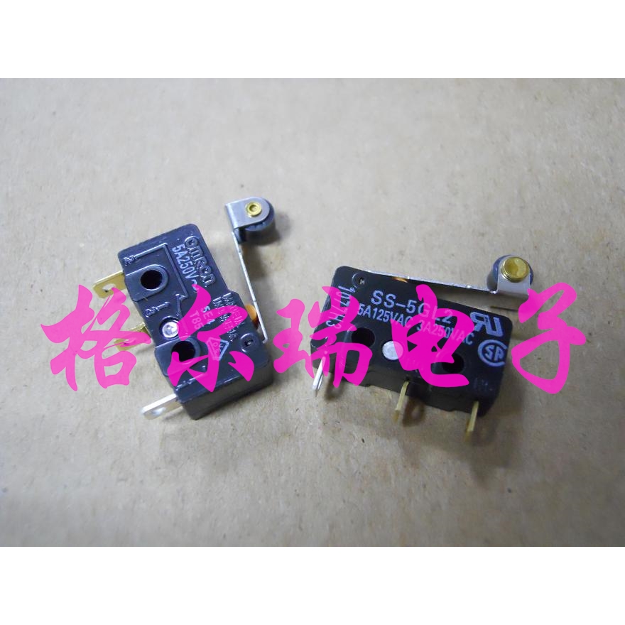 原装进口OMRON 欧姆龙 SS-5GL2 微动开关 带滚轮杆 行程限位开关