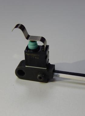 原装进口松下ASQM11238A绿松石超小型密封防水微动开关常开侧带线