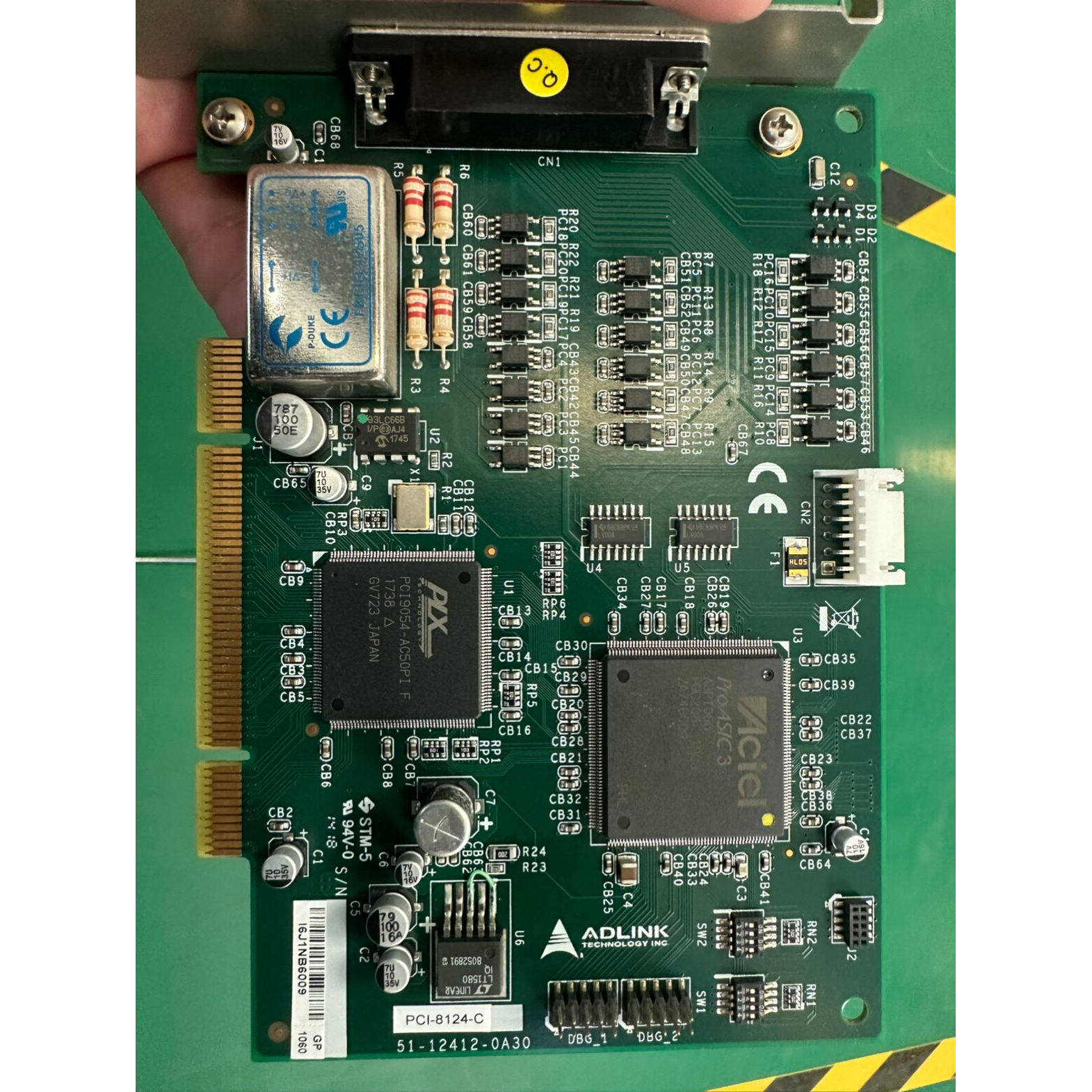 凌华PCI-8124-C(G)二手功能正常