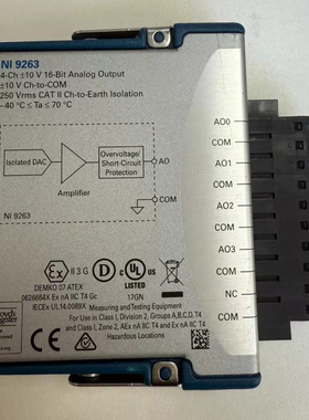 NI 9263 二手正品 成色新 已测功能正常