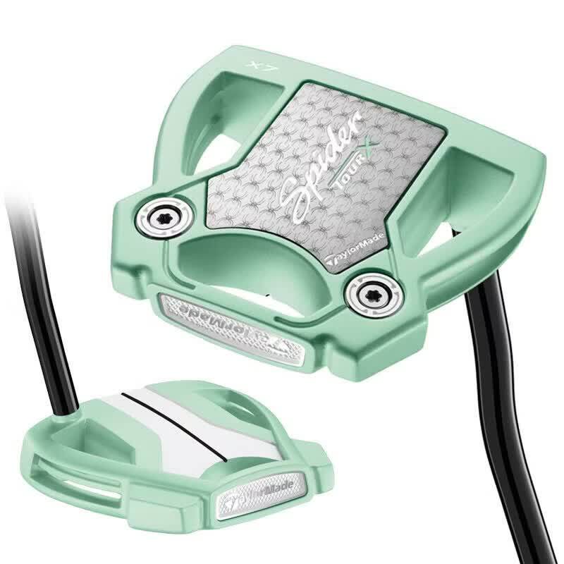正品Taylormade泰勒梅高尔夫球杆女士推杆Spider限量冰薄荷蜘蛛侠图片