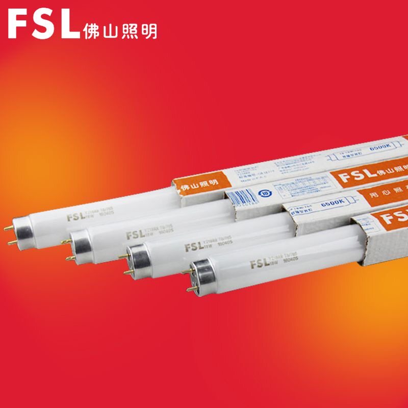 佛山T8荧光灯管家用商用长条老式普通日光灯管15W18W 30瓦 灯管