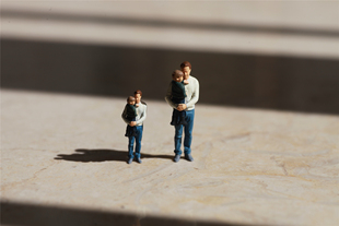 KING TOYS 父子 1/87 1/64 1/43人偶车模场景搭配 预定