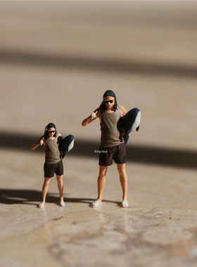 KING TOYS 棒球棍男 1/87 1/64 1/43人偶车模场景搭配 预定