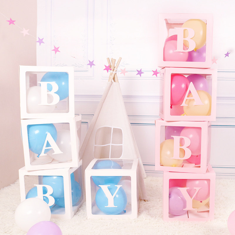 男宝女宝百天周岁满月生日派对装饰布置惊喜盒子套装装饰摆件拍照在类目 节庆用品/礼品, 其它节庆用品中 - 来自Buy2taobao.com提供专业的淘宝代购服务