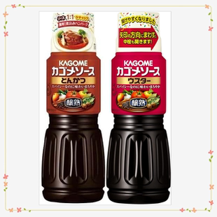 日本原装进口 KAGOME猪排酱 伍斯特酱 调味酱汁多用途酱汁2个规格