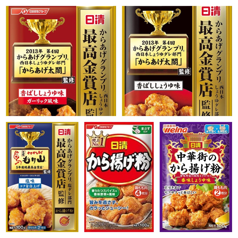 家用脆皮炸鸡粉多种口味可选日本