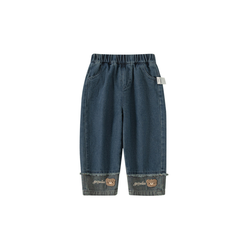 童装女童裤子2025年春季新款脚口