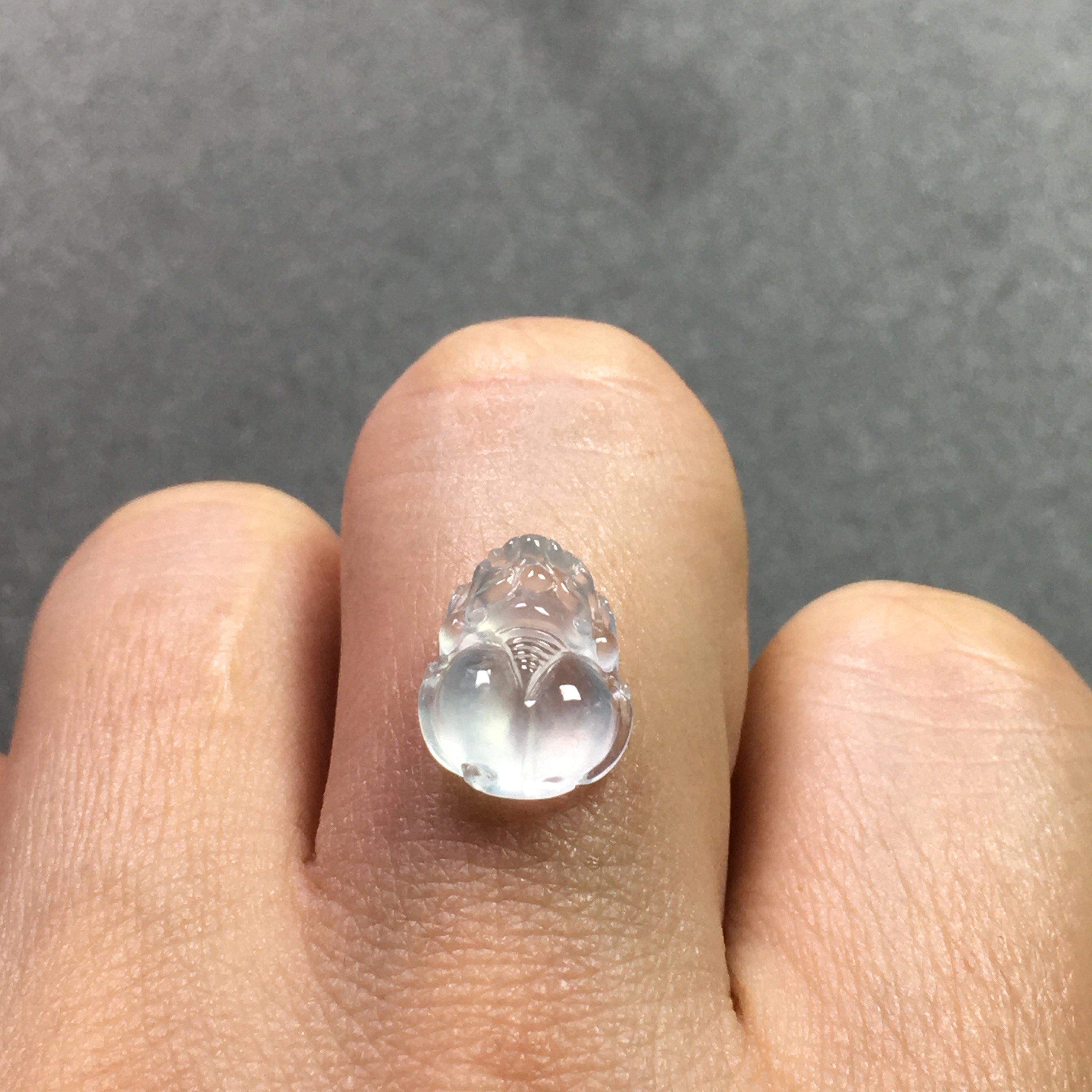 缅甸翡翠玻璃炸光貔貅戒指手链