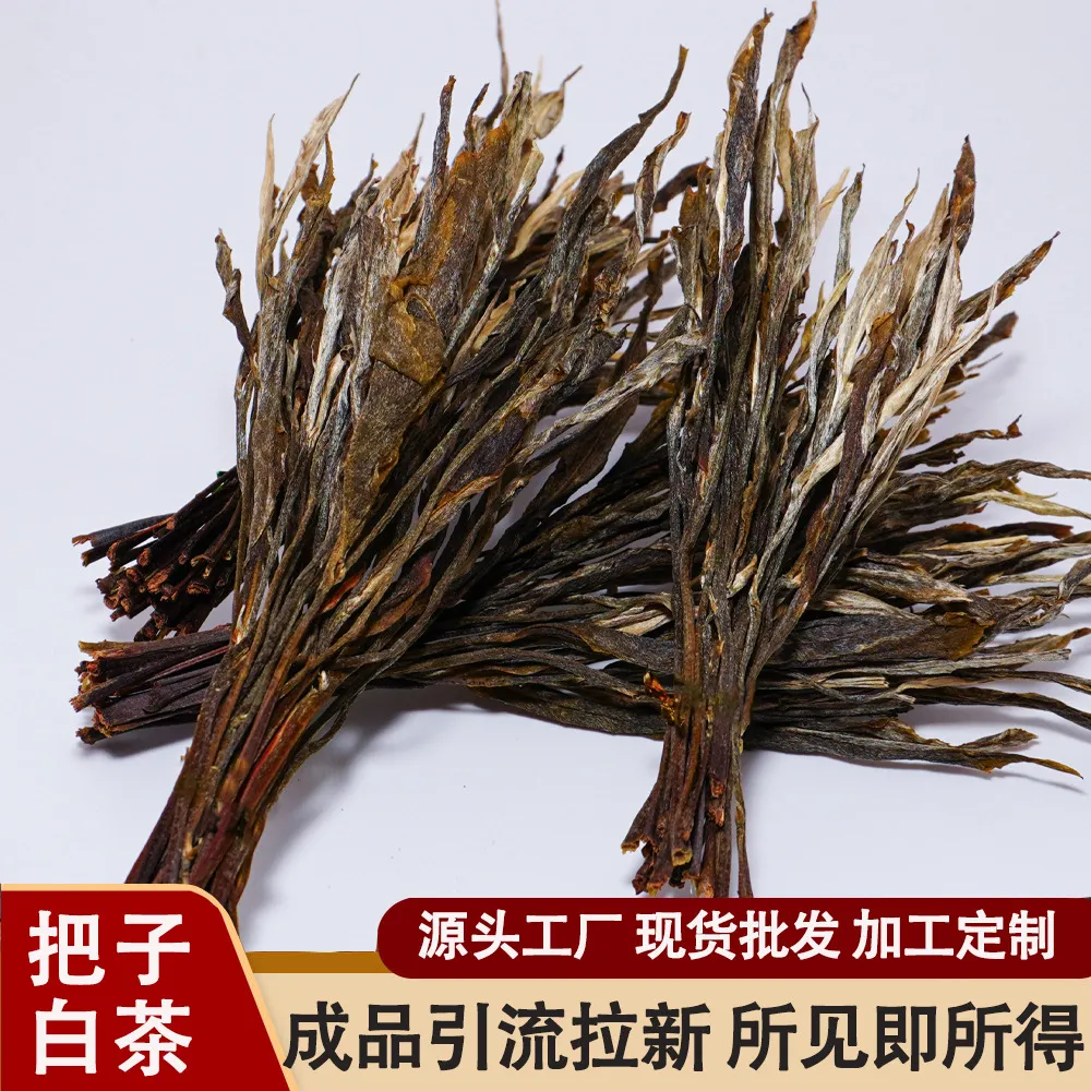 云南普洱春茶把子白茶景谷白茶2023年新茶散装扫把茶把把茶叶