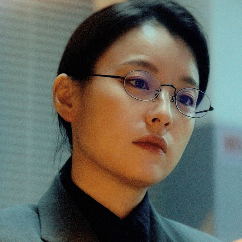韩孝周同款眼镜女小脸超轻复古小框防蓝光可配高度镜片近视眼镜架