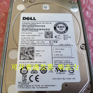 SAS 10K 6GB R710 R930 适用于DELL R820 0K1JY9服务器硬盘600G