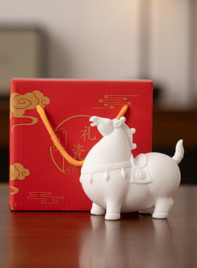 唐马送客户员工年会商务伴手礼家居装饰工艺品马年生肖吉祥物摆件
