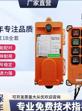 工业遥控器E1B行车行吊天车电动葫芦摇控 航吊无线遥控开关控制器