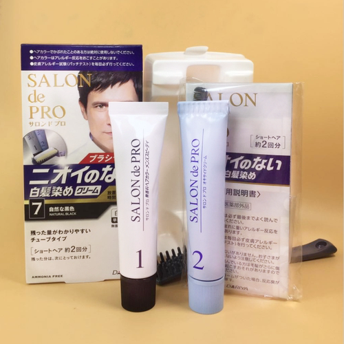 无味Dariya染发日本男士染发膏