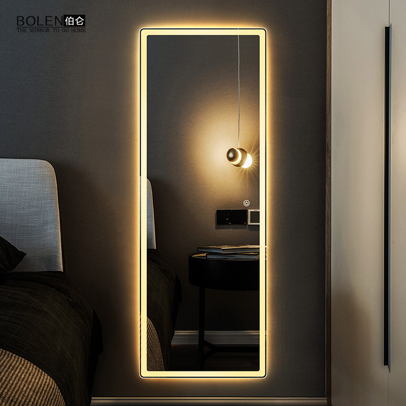BOLEN intelligence Frameless Mirror security explosion-proof mirror whole body Dressing Mirror luminescence couture mirrorin the Residential furniture , Mirrors , Mirror  category - from Buy2taobao.com to provide professional Taobao agent buy service