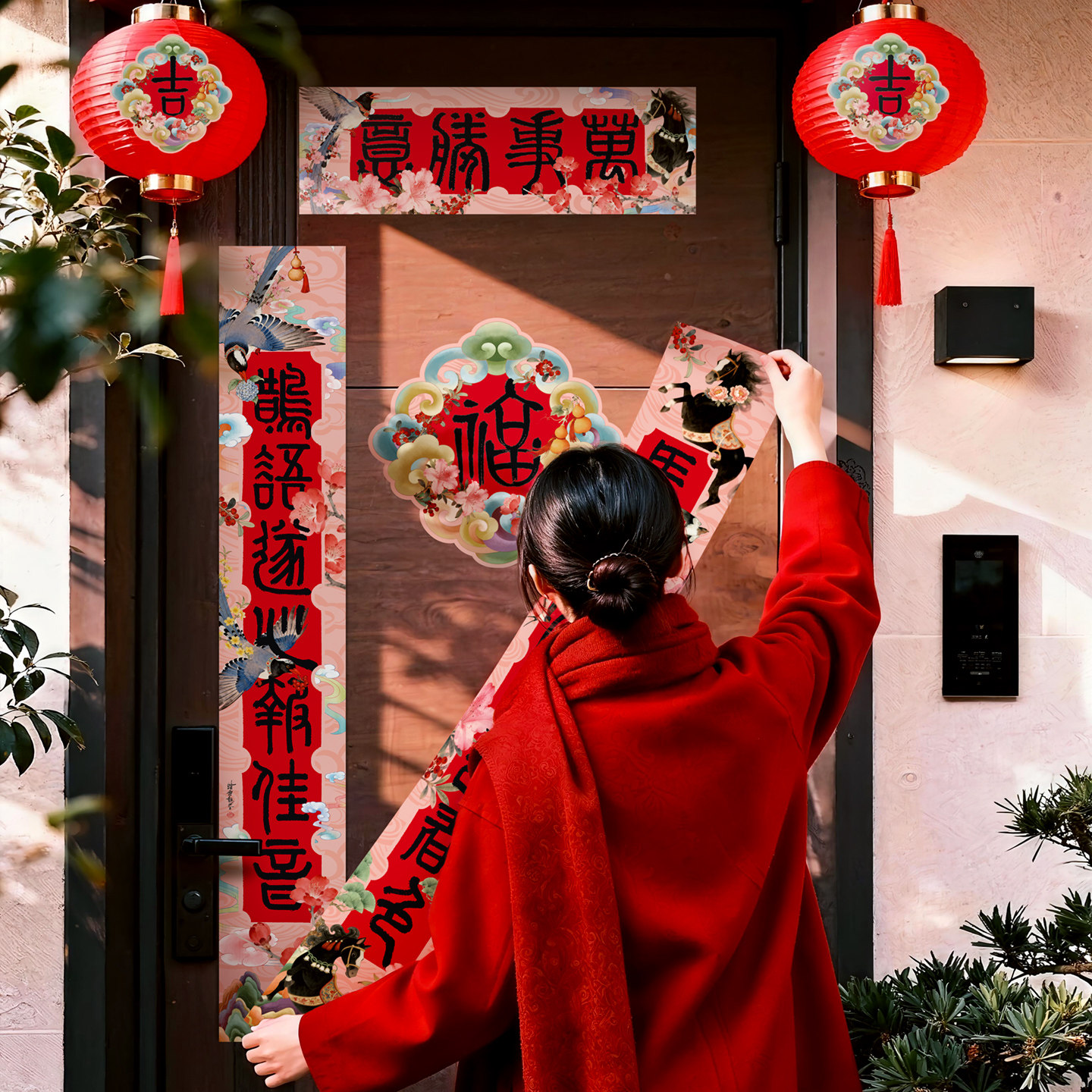 春联2026年新款古典马年创意对联新年门贴福字春节过年高端的礼盒,节庆用品/礼品,对联,淘宝优惠券,粉丝福利购,淘宝优惠卷