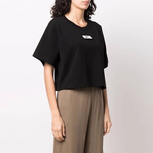 T恤女 现货 Maison Margiela 简约百搭LOGO印花宽松休闲圆领短袖
