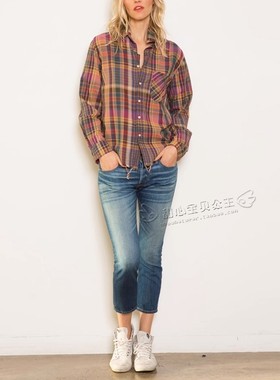 清仓现货 NSF蓝色猫须磨白显瘦腿长修身老爹九分直筒小脚牛仔裤女