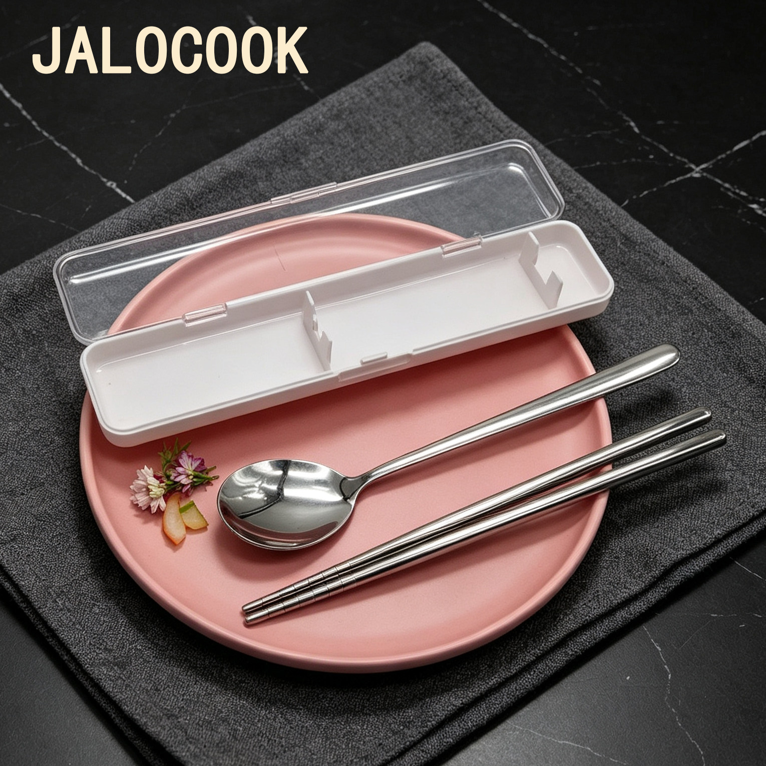 JALOCOOK便携304不锈钢餐具套装